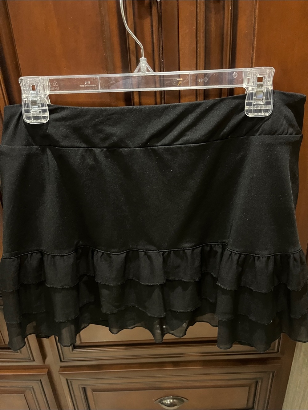 Fila Black Ruffle Tennis/Pickleball Skirt
